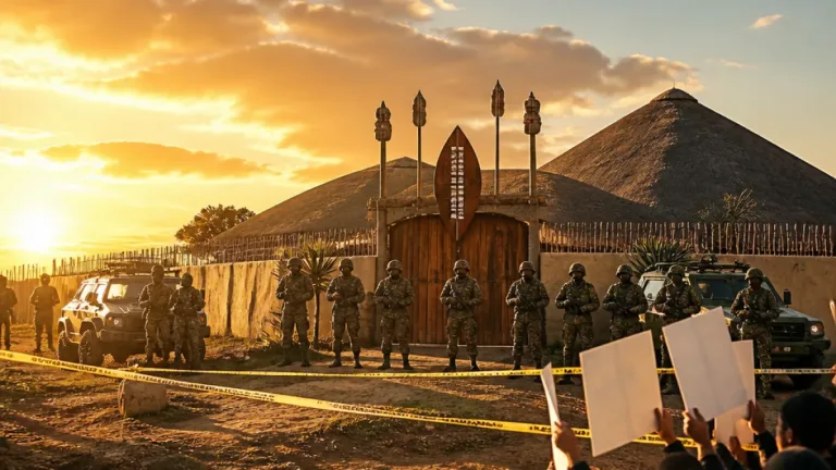 Holomisa meets King Misuzulu as border crime and royal security escalate in northern KZN