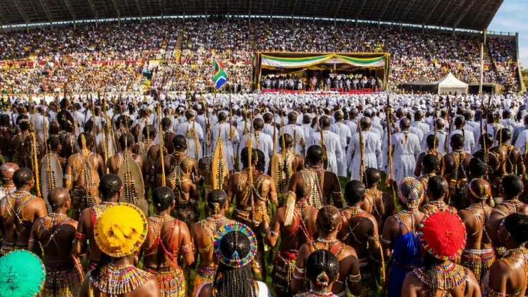 Hundreds gather at King Zwelithini Stadium in Umlazi to mark Shaka Day