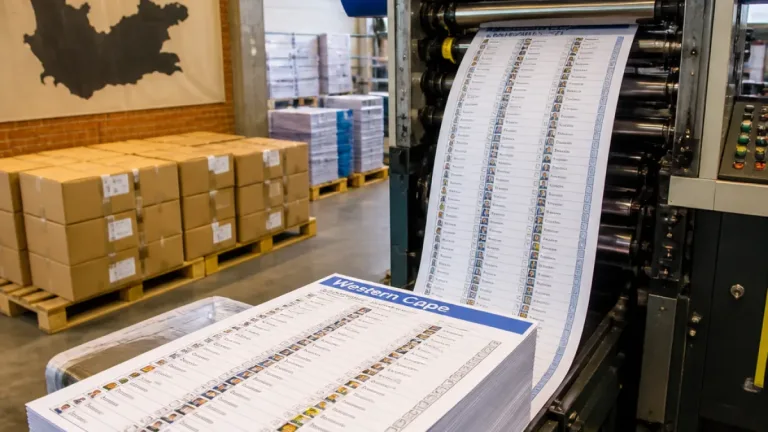 IEC to print about 8 million ballots as Western Cape braces for tightly contested municipal polls