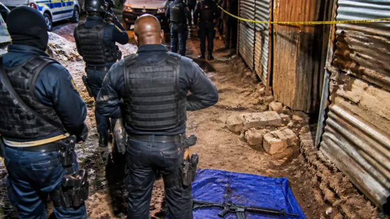 Known gangster arrested after four killed in Reiger Park; two SAPS R5 rifles recovered