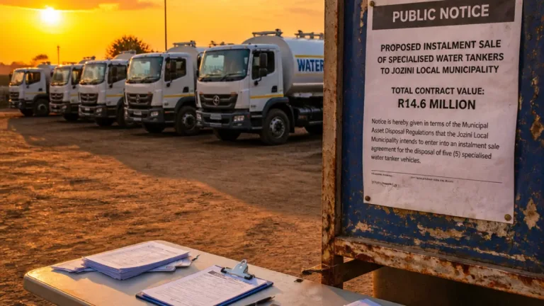 KZN Cogta calls uMkhanyakude’s R14.6m tanker deal reckless as province already supplied vehicles