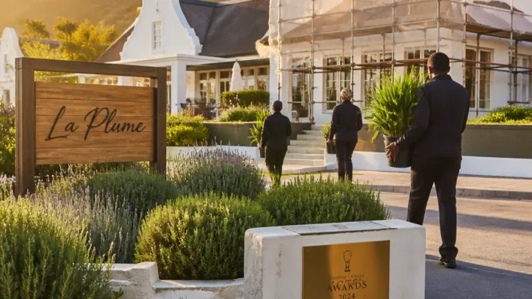 La Plume named Best of Oudtshoorn & Klein Karoo as hotel prepares conservatory revamp