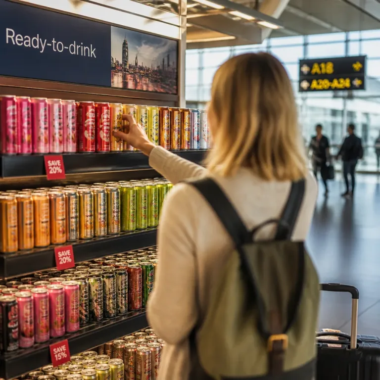 Ready-to-drink cans reshaping travel retail as brands chase convenience and impulse sales