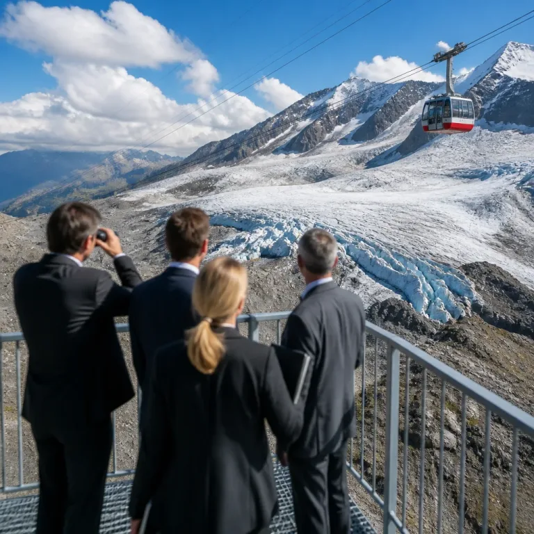 European royals head to Austrian Alps to witness climate change on the glacier