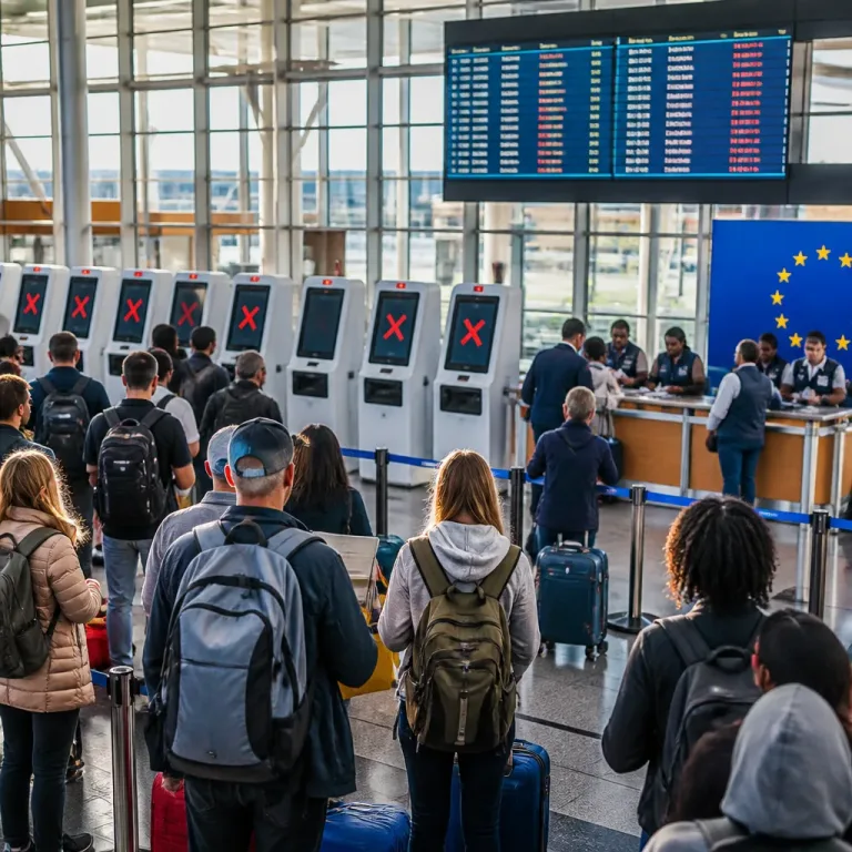 Major European hubs pause biometric Entry‑Exit checks during peak hours — what travellers should know