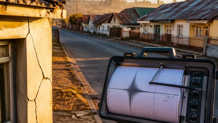 Light 3.3 tremor centred near Welkom's goldfields rattles homes, residents report 5–7 seconds of shaking