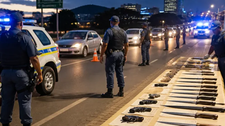 Limpopo police report 2 234 arrests and 13 firearms seized during week-long Operation Shanela