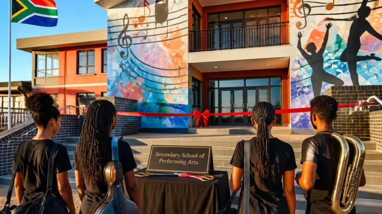 Lucky Dube Secondary School of Performing Arts officially handed over in Ermelo