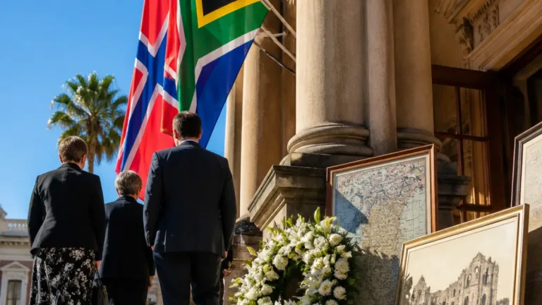 Malmesbury delegation deepens historic ties with Fitjar in Norway