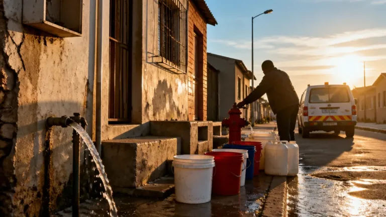 Mamelodi family without water for three weeks after bronze meter stolen