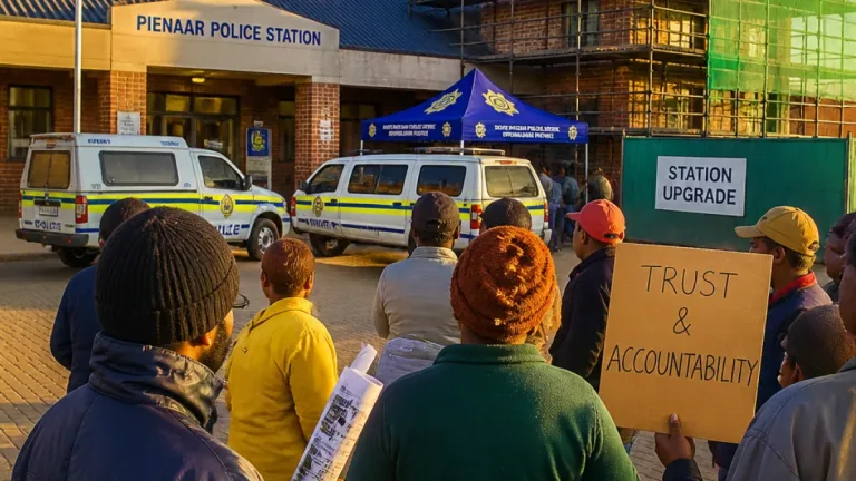 MEC Macie urges Pienaar residents to support police as station upgrade planned