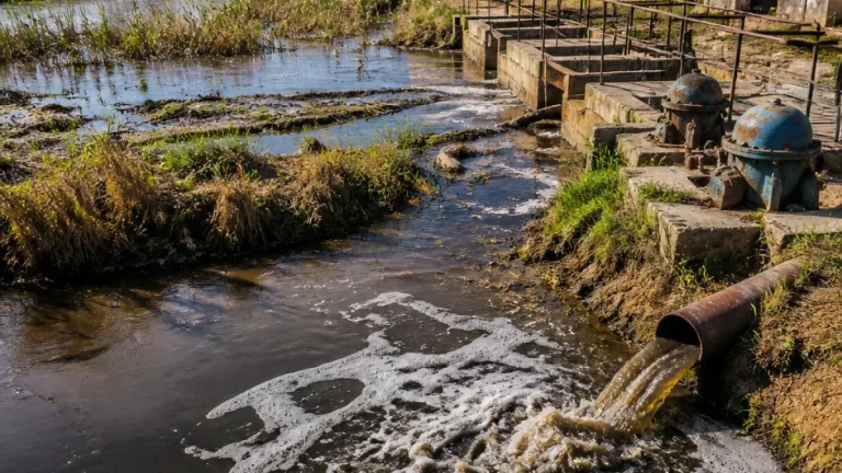 Millions of litres of raw sewage flow into Renosterspruit as Mangaung treatment works fail