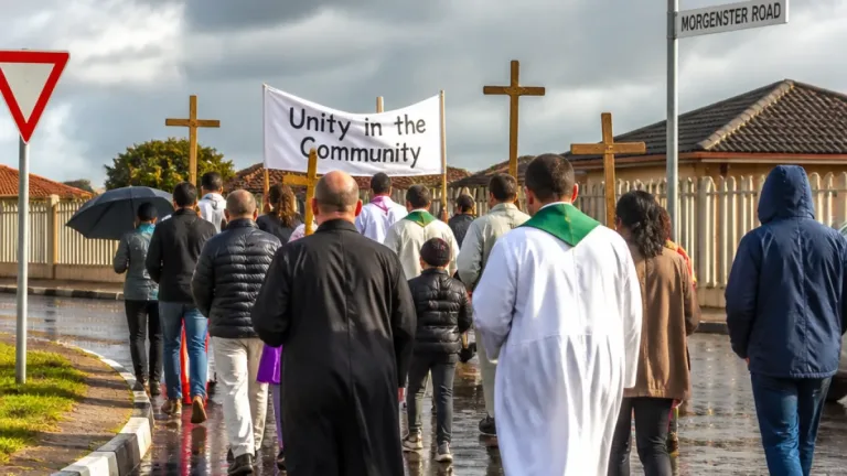 Mitchells Plain pastors march in prayer walk calling for unity amid rising violence