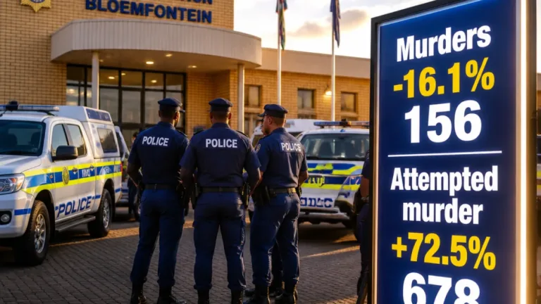 Murders fall in Free State quarter, but attempted killings spike 72.5%