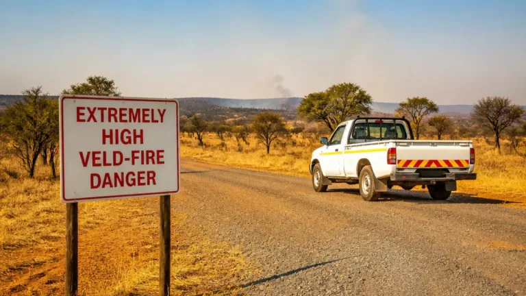 Musina under extremely high veld‑fire warning as Heritage Day weather turns hot and dry
