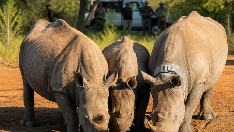New research shows black rhinos are more social than once thought, with conservation implications