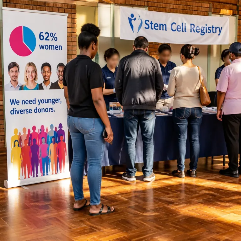 Women make up 62% of South Africa’s stem cell registry as calls grow for younger, diverse donors