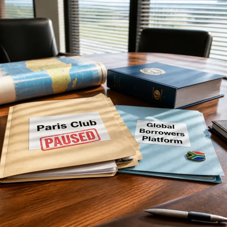 South Africa pauses bid for Paris Club membership, leans into borrowers’ coalition