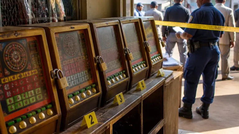 Northern Cape raids tuckshops, confiscates 11 illegal roulette machines