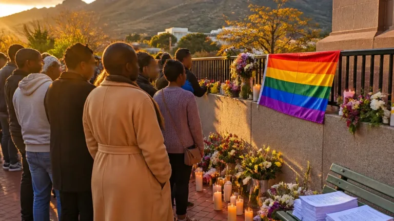 Paarl mourns after fatal stabbing of teenager; calls grow for LGBTQIA+ protections