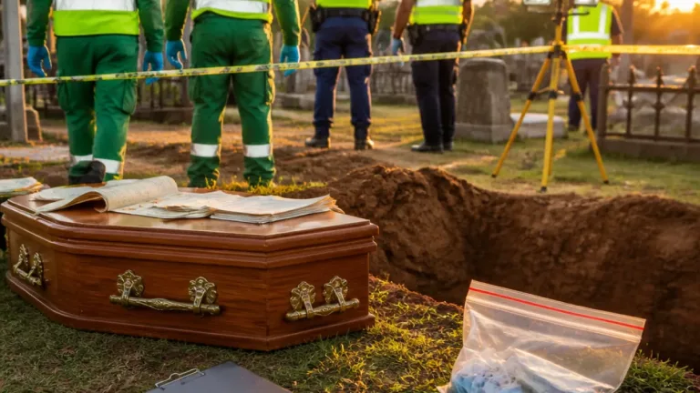 Paarl undertaker probe after workers find unrecorded remains at Nieuwedrift Cemetery