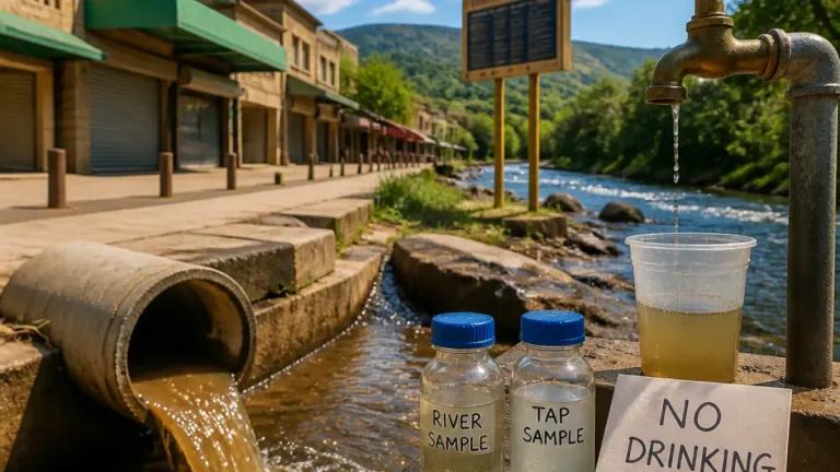 Panorama Route towns reel as water tests show unsafe supply and sewage spills