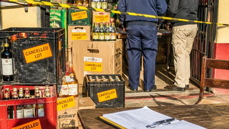 Police and gambling board seize illicit alcohol after compliance inspections in Pixley ka Seme