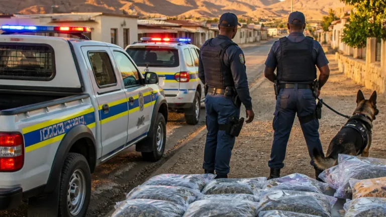 Police arrest two in Namakwa after intelligence-led raids net dagga worth about R74 700