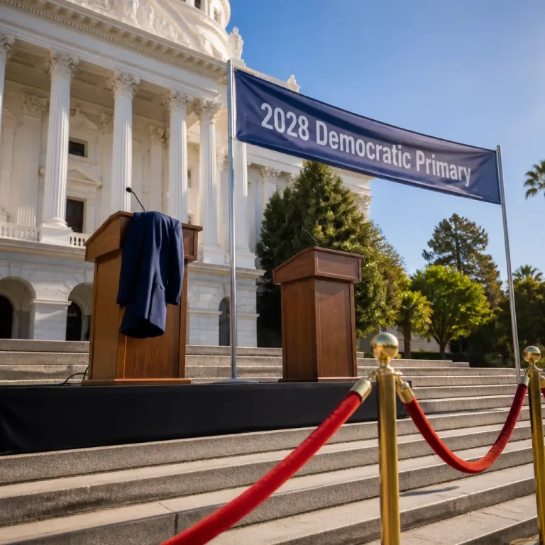 Newsom says he will stand aside if Harris seeks 2028 Democratic nomination