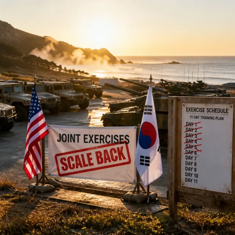 Trump directs Pentagon to scale back joint exercises with South Korea amid diplomatic row
