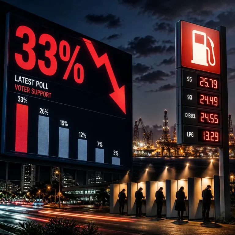 Trump approval falls to 33% as Iran conflict and energy costs loom over midterms