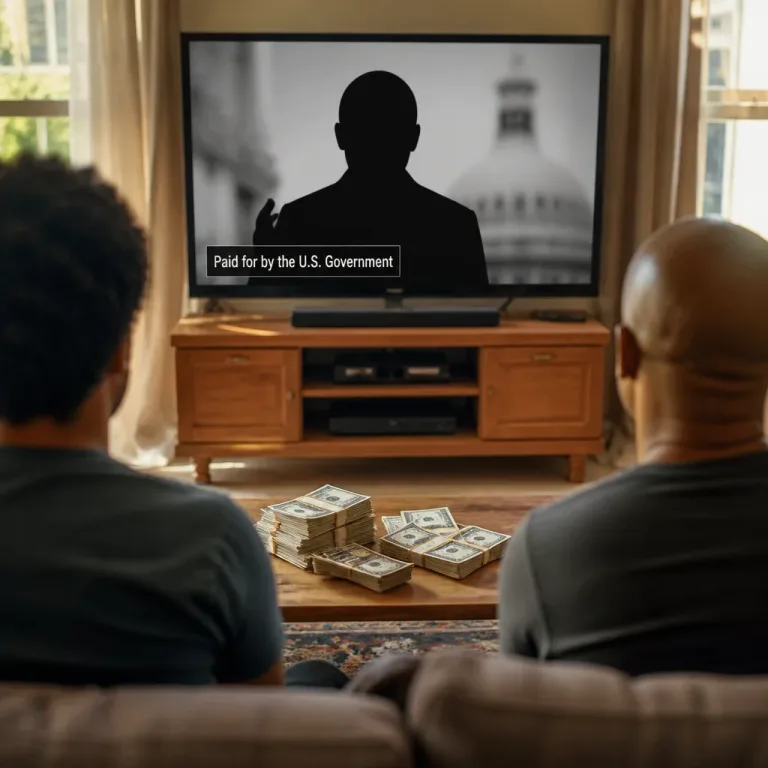 US government-funded ad for Trump reignites debate over taxpayer-funded propaganda