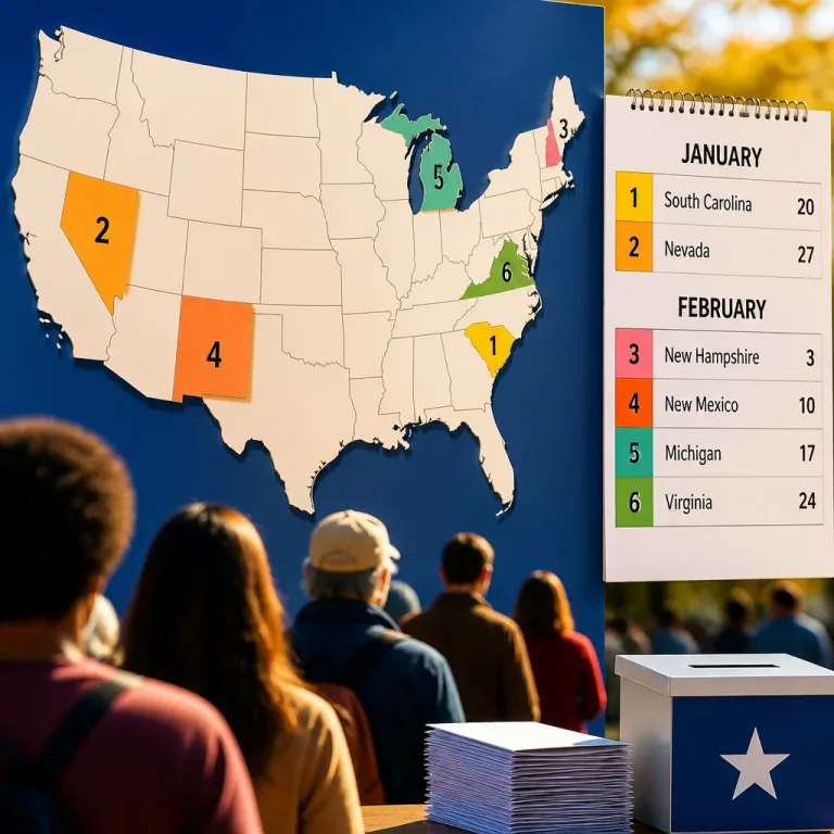 Democrats frontload diverse states in 2028 primary calendar, dropping Iowa from early slate