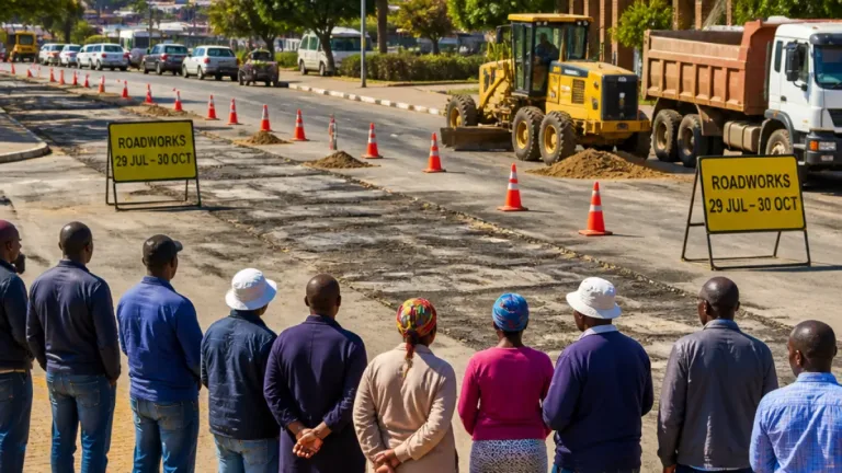 Polokwane residents question timing of major CBD and suburb roadworks