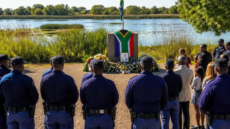 Potchefstroom honours fallen constable Gift Mota as calls grow to protect police