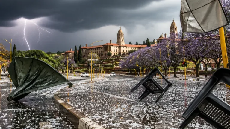 Pretoria braces for thunderstorms, possible hail and strong winds from Friday