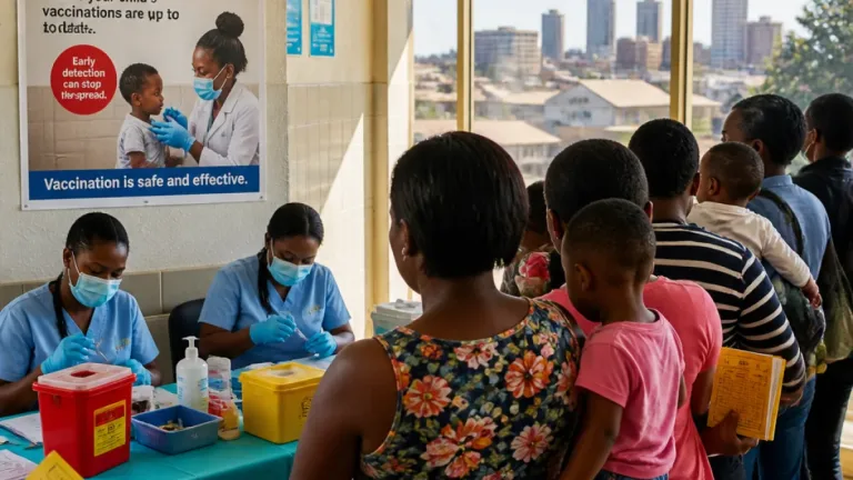 Pretoria records 215 confirmed measles cases as health officials warn parents to update vaccinations