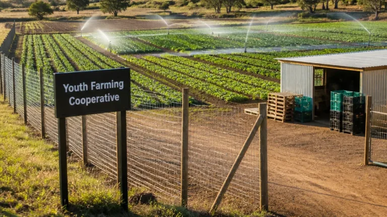 R3.8m irrigation package lets youth co-op in OR Tambo farm year‑round vegetables