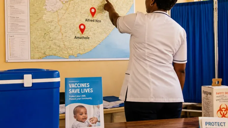 Sanofi and UNICEF roll out programme to find and vaccinate missed children in three EC districts