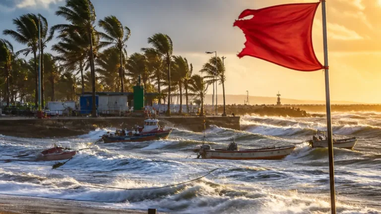 SAWS warns of damaging winds along KZN coast from Port Edward to Richards Bay