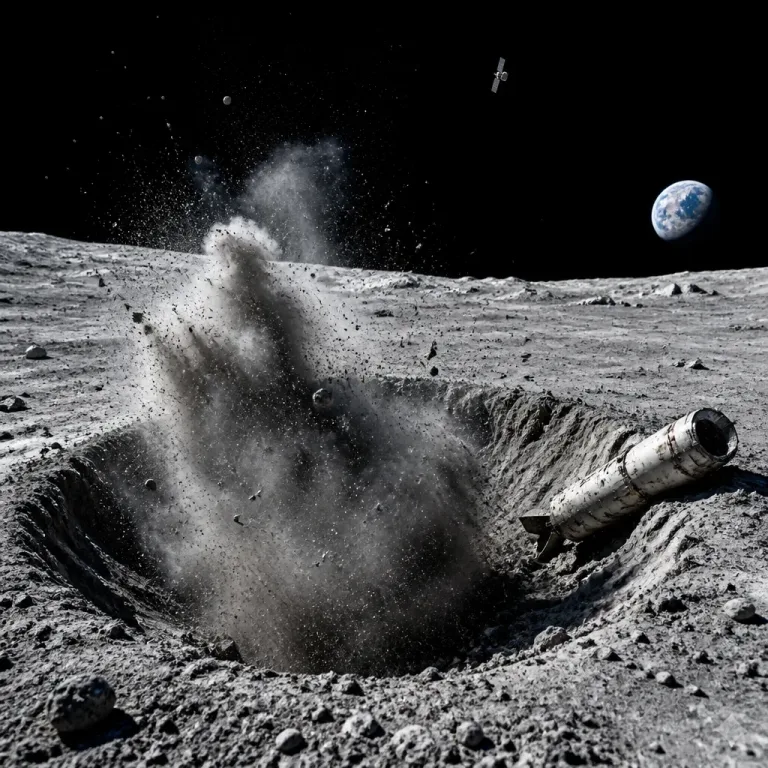 Uncontrolled SpaceX rocket stage struck the Moon — useful for science, worrying for space debris