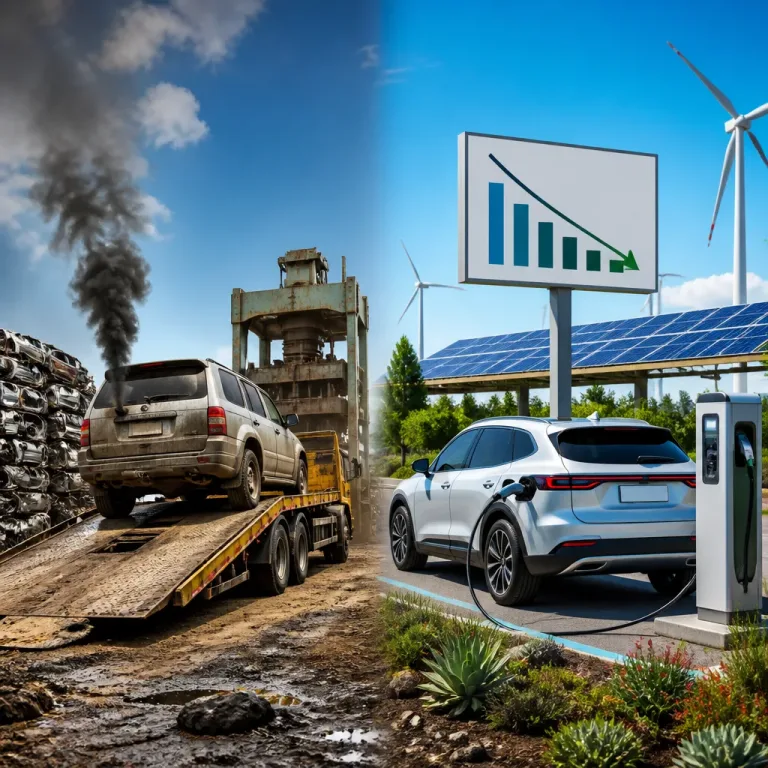 Study in Science finds replacing a working petrol SUV with an EV can cut 16‑year emissions by 44%