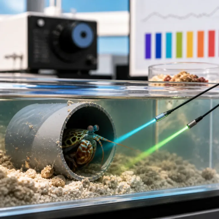 Study: mantis shrimp’s 12 receptors do not equal finer colour discrimination