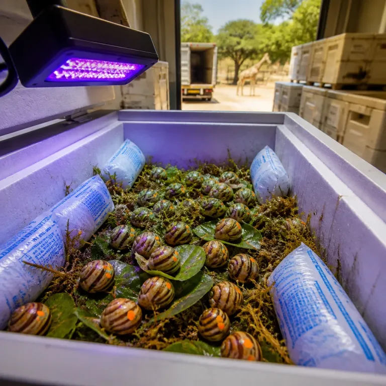 500 Partula snails shipped from US zoos to Tahiti in bid to rebuild wild populations