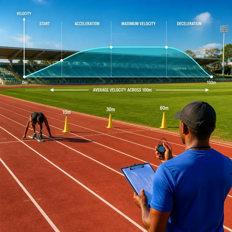 How the 100m is won: breaking down the sprint into measurable phases