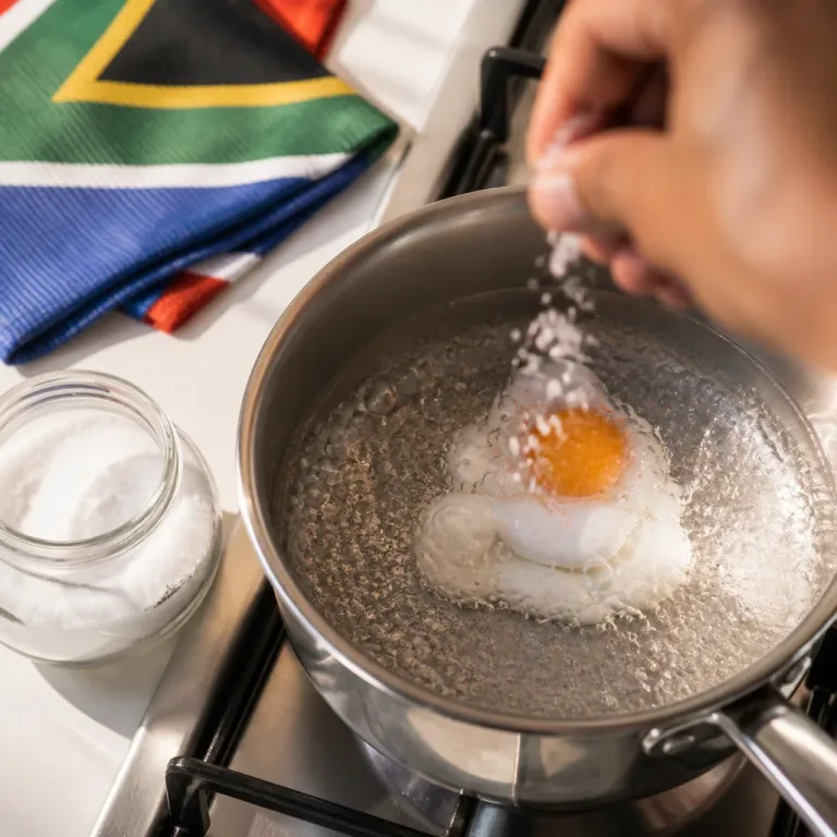 Adding salt to boiling water speeds egg white coagulation, food scientists say