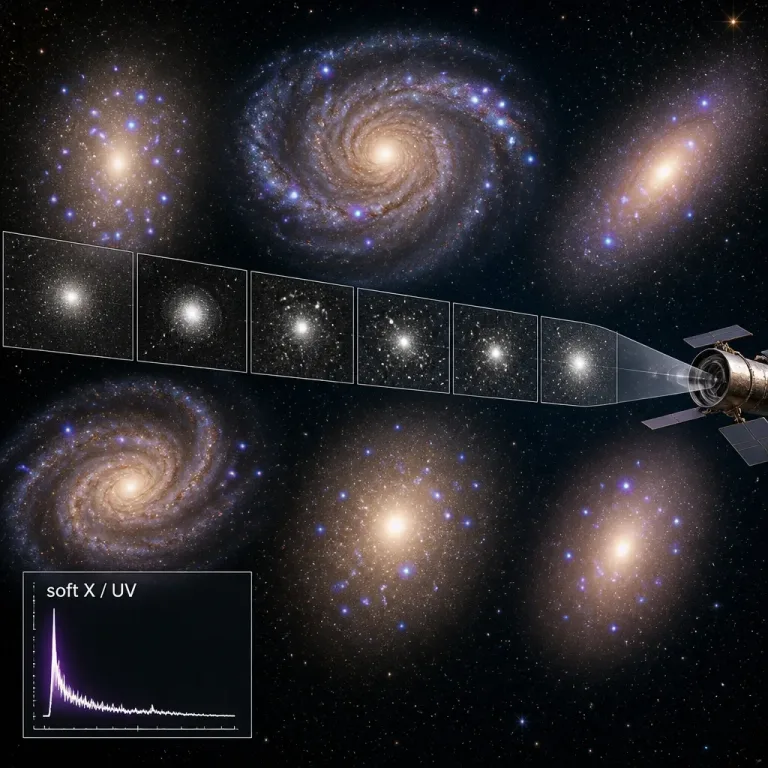 New 'hypersoft' X-ray sources found in six galaxies; emit low-energy X-rays and intense ultraviolet