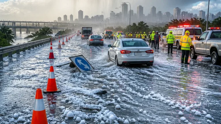 Severe hailstorm batters eThekwini; N3 eastbound lanes closed as teams monitor flooding