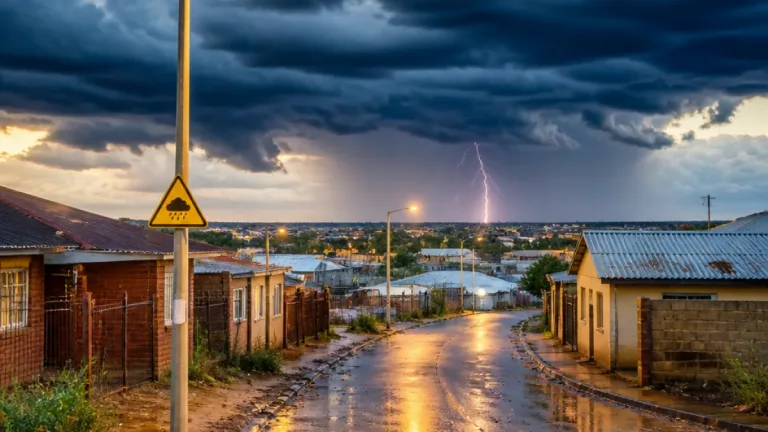 Severe thunderstorm warnings for parts of Northern Cape as Kimberley stays cool