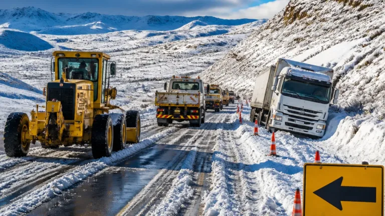 Snowfall closes R617 and other KZN roads as province activates Snowfall Response Plan